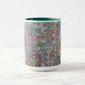 Tasse des Vogelhauses (Zentrum)