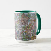 Tasse des Vogelhauses (VorderseiteRechts)