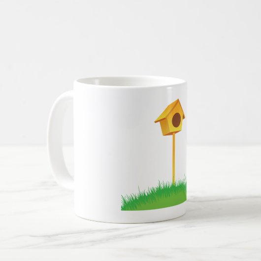 Tasse des Vogelhauses (Vorderseite Links)