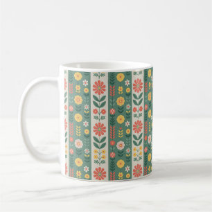Tasse des Volksstreifens Muster