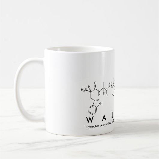 Tasse des Walenty Peptids (Links)