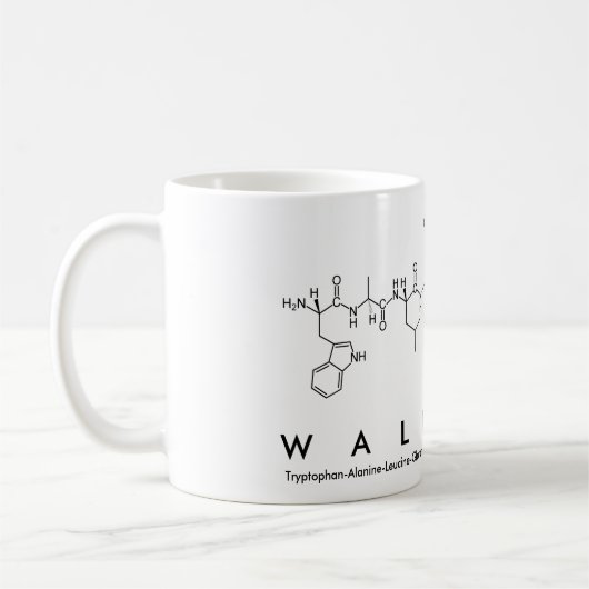 Tasse des Walerian Peptids (Links)