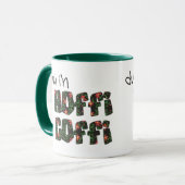 Tasse des walisischen Sprachkaffees: Hoffi Coffi, (Vorderseite Links)