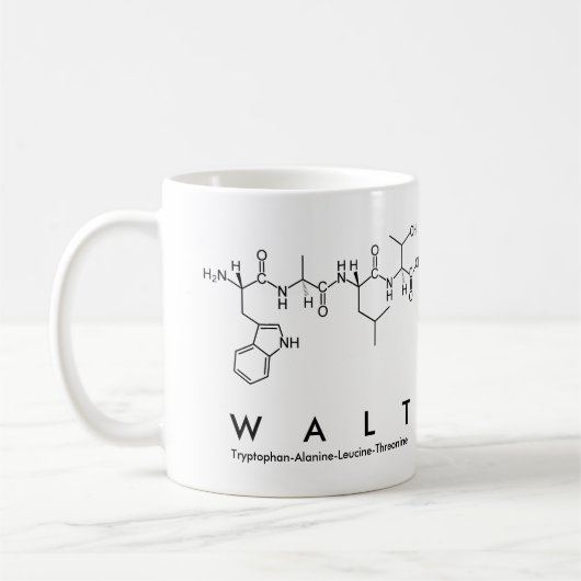 Tasse des Walt Peptids (Links)