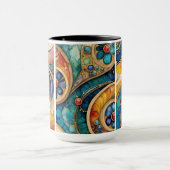 Tasse des Wasserkreises (Zentrum)