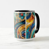 Tasse des Wasserkreises (VorderseiteRechts)