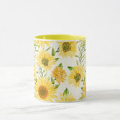 Tasse des weiblichen Blumenmusters (Zentrum)