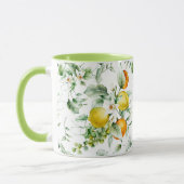 Tasse des weiblichen Blumenmusters (Links)