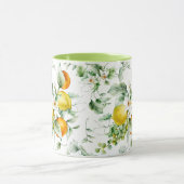 Tasse des weiblichen Blumenmusters (Zentrum)