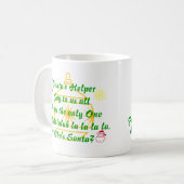 Tasse des Weihnachtsmanns (Vorderseite Links)