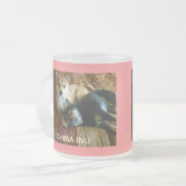 Tasse des weißen Kaffee-16oz (Vorderseite Links)