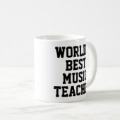 Tasse des weltbesten Musiklehrers (VorderseiteRechts)