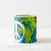 Tasse des Weltfriedens (Mittel)