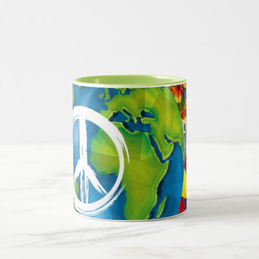 Tasse des Weltfriedens (Mittel)