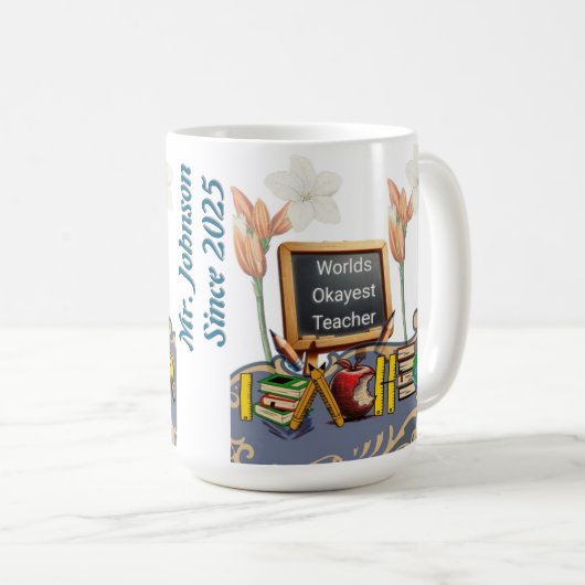 Tasse des Weltmeisters - Funny Coffee Cup (VorderseiteRechts)