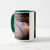 Tasse des White Ibis Bird-Fotos (Vorderseite Links)