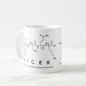 Tasse des Wicek-Peptids (Vorderseite Links)
