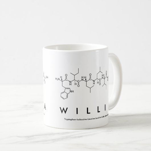 Tasse des Willia-Peptids (VorderseiteRechts)