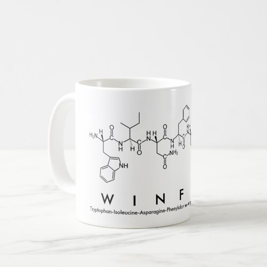 Tasse des Winfred Peptids (Vorderseite Links)