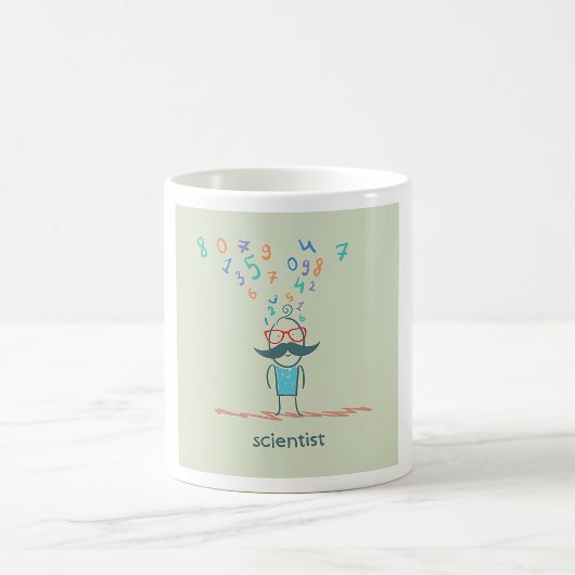 Tasse des wissenschaftlichen Denkens