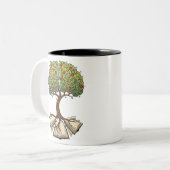 Tasse des Wissenslehrers | Ein einzigartiges Gesch (Vorderseite Links)