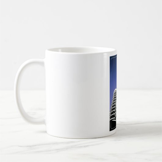 Tasse des Wolkenkratzers (Links)