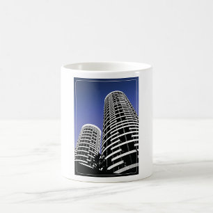 Tasse des Wolkenkratzers