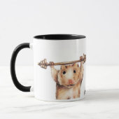 Tasse des Workout-(Hamster) (Links)
