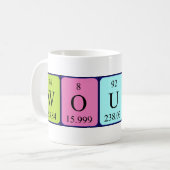 Tasse des Wouter-Periodennamens (Vorderseite Links)