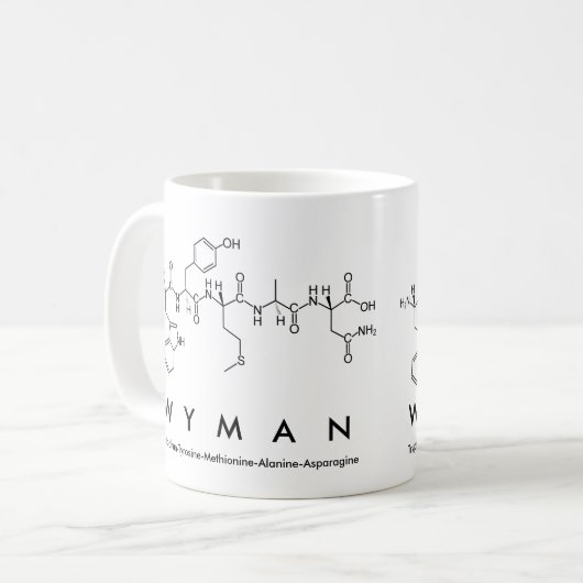Tasse des Wyman-Peptids (Vorderseite Links)