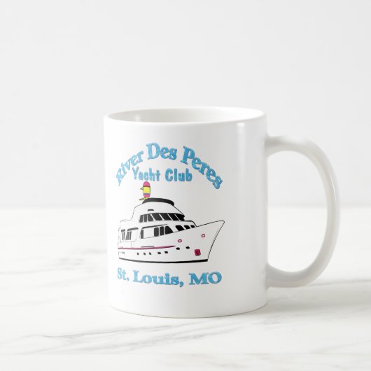 Tasse des Yachtclubs Des Peres (Rechts)
