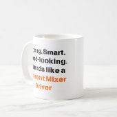 Tasse des Zementmischer (Vorderseite Links)