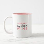 Tasse des Zitats von Wein (Links)