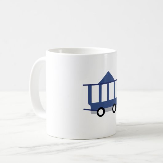 Tasse des Zugtransports (Vorderseite Links)