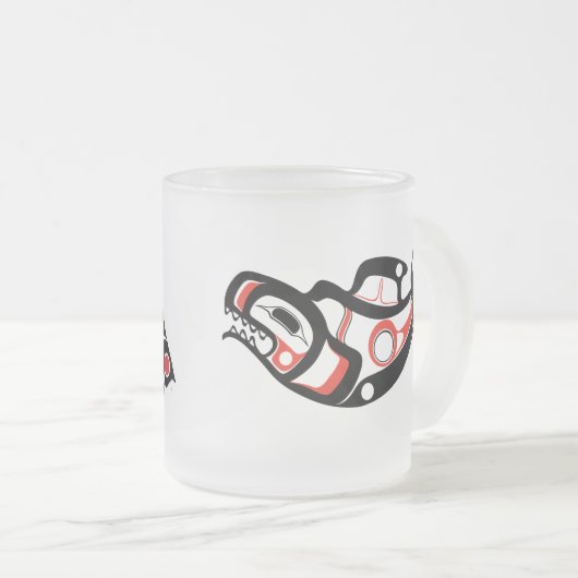 Tasse - Design der Orca Killer Wale (VorderseiteRechts)