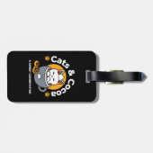 Tasse-Design für Ferien mit gemütlichen Cat- und P Gepäckanhänger (Rückseite horizontal)