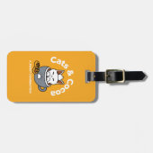 Tasse-Design für Ferien mit gemütlichen Cat- und P Gepäckanhänger (Vorderseite horizontal)