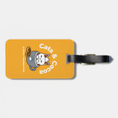 Tasse-Design für Ferien mit gemütlichen Cat- und P Gepäckanhänger (Rückseite horizontal)