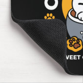 Tasse-Design für Ferien mit gemütlichen Cat- und P Mousepad (Ecke)
