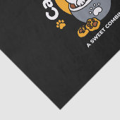 Tasse-Design für Ferien mit gemütlichen Cat- und P Seidenpapier (Ausschnitt)