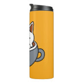 Tasse-Design für Ferien mit gemütlichen Cat- und P Thermosbecher (Nach rechts gedreht)