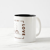 Tasse Design für Kaffeeliebhaber 💘 (VorderseiteRechts)