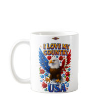 Tasse Design: Ich Liebe Mein Land - USA