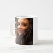 Tasse-Design mit nur meinem Bild Kaffeetasse (Vorderseite Links)