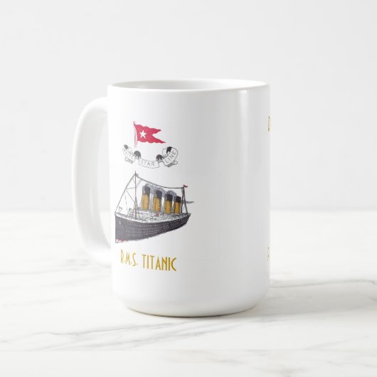 Tasse Designer-Thomas Andrews (Vorderseite Links)