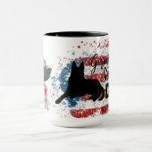 Tasse Deutscher Schäferhund Vater (Zentrum)