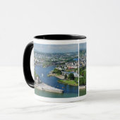 Tasse deutsches Eck in Koblenz (Vorderseite Links)