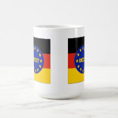 Tasse Deutsches FlaggenEU-Ausweis (Mittel)