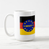 Tasse Deutsches FlaggenEU-Ausweis (Links)