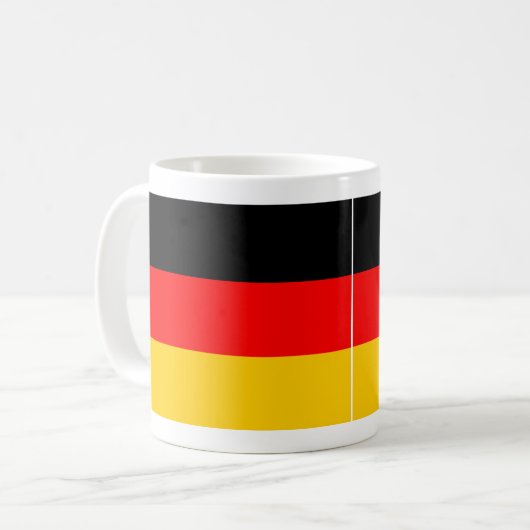 Tasse Deutschland Fahne (Vorderseite Links)